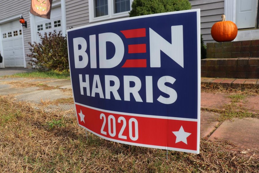 Biden Harris political sign