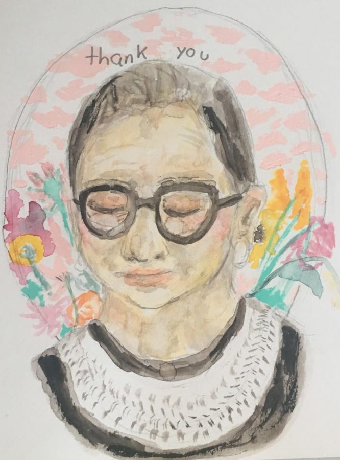 RBG Tribute (Wachusett Art Collective for Unrepresented Voices)