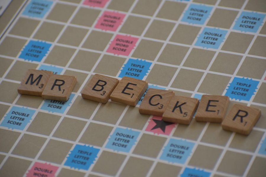 Mr. Becker is a world-record scrabble player!