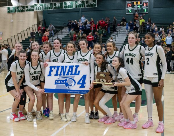 The Wachusett girls have earned a spot in the final 4 after beating Central Catholic Thursday at home.
Courtesy of the Telegram & Gazette